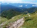 End of road on Pokljuka - Viševnik