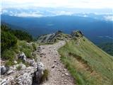 End of road on Pokljuka - Viševnik