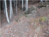 Korensko sedlo - Dreiländereck Hütte