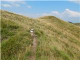 Petrovo Brdo - Slatnik (southeastern peak)