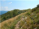 Bohinjsko sedlo - Slatnik (jugovzhodni vrh)