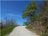 Kranj-Stražišče (Šrotenturn) - Šmarjetna gora