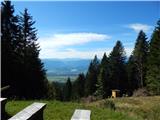 Razpotje Vragovec - Lovska koča nad Doslovško planino