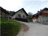 Radovljica - Castle Lipniški grad (Pusti grad above Lipnica)