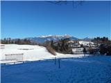 Poljšica pri Gorjah (Zatrata) - Planina Rčitno