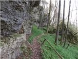 Zgornja Dobrava - Lipniški grad (Pusti grad nad Lipnico)