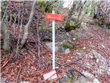 Spodnja postaja žičnice na Krvavec - Kopa (Partizanski vrh)