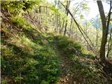 Tolminska korita - Planina na Kalu