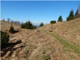 Tolminska korita - Javor (above Tolminske Ravne)