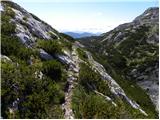 Planina Ravne - Kocbekov dom na Korošici