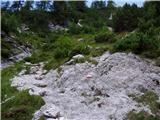 Spodnje Belopeško jezero - Mala Ponca / Ponza Piccola