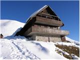 Planina pod Golico - Koča na Golici