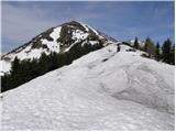 Planina pod Golico - Hruški vrh