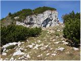 Planina Kosmačeve Rastke - Lanež