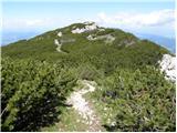 Koprivna (Kumer) - Veška kopa/Wackendorfer Spitze