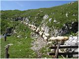 Bohinjsko sedlo - Slatnik (severozahodni vrh)