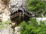 Koča pod slapom Rinka - Turska gora
