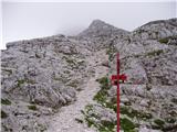 Aljažev dom v Vratih - Bovški Gamsovec