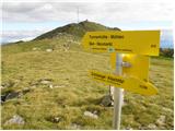 Winterleiten parking - Zirbitzkogel (Seetaler Alpe)