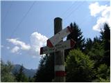 Ovčja vas / Valbruna - Planina Strehica