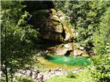 Plužna - The Virje waterfall