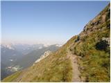 Rifugio Tolazzi - Monte Coglians (Hohe Warte)