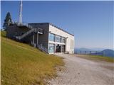 Svete Višarje / Monte Lussari - Kamniti lovec / Cima del Cacciatore