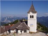 Ovčja vas / Valbruna - Kamniti lovec / Cima del Cacciatore