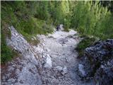 Svete Višarje / Monte Lussari - Kamniti lovec / Cima del Cacciatore