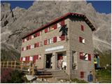 Rifugio Selvapiana I.Lunelli - Croda Sora I Colesei / Arzalpenkopf