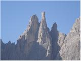 Rifugio Selvapiana I.Lunelli - Croda Sora I Colesei / Arzalpenkopf