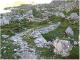 Rifugio Selvapiana I.Lunelli - Croda Sora I Colesei / Arzalpenkopf