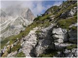 Rifugio Selvapiana I.Lunelli - Croda Sora I Colesei / Arzalpenkopf