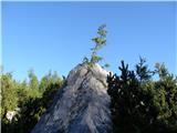 Planina Ravne - Kapelica na Molički planini