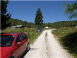 Planina Ravne - Planina Polšak