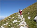 Planina Kuhinja - Gomiščkovo zavetišče na Krnu