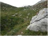 Planina Kuninja - The lake Jezero v Lužnici