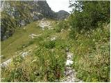 Planina Kuninja - The lake Jezero v Lužnici