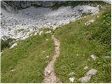 Planina Polog - Srednji vrh (above lake Jezero v Lužnici)