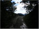 Planina Polog - Srednji vrh (above lake Jezero v Lužnici)