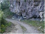 Planina Polog - Srednji vrh (above lake Jezero v Lužnici)