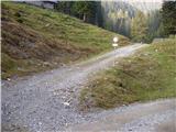 Dolinza Alm / Planina Dolnica - Sagranberg/Monte Sagran