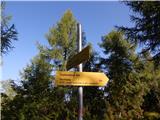 Podkanja vas / Wildenstein - Kapelška koča / Eisenkappler Hütte