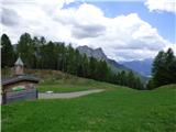 Malga Crocifisso - Col de Valvacin