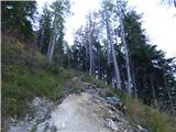 Rifugio Cercena - Cima Montanel