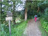 Passo Campolongo - Rifugio Incisa