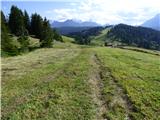 Passo Campolongo - Rifugio Punta Trieste