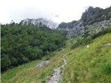 Aljažev dom v Vratih - Kucelj (Julijske Alpe)