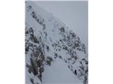 Mala Kalška gora 2019m Zelo zahteven del, ker je sneg premalo pomrznjen.