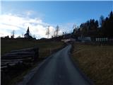 Zgornje Jezersko - Stara cerkev sv. Ožbolta (Jezersko)